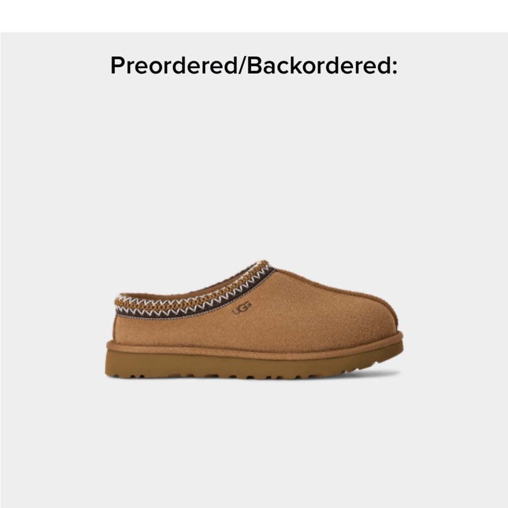 Ugg Tasman Slipper Womens Size 7
